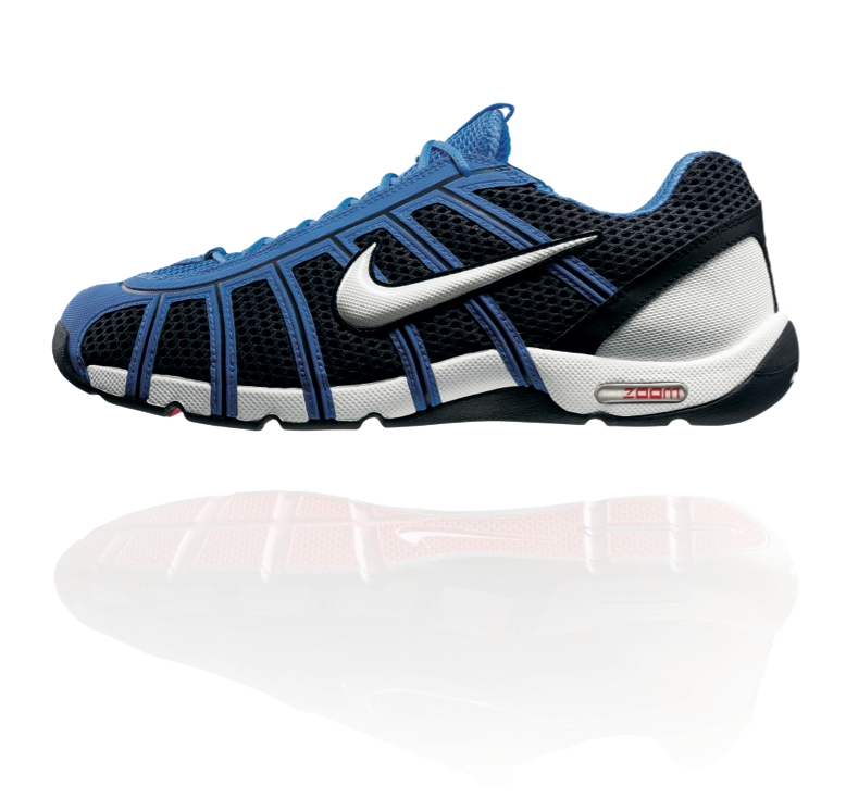 Fechtschuhe Nike Air Zoom Blau/Schwarz
